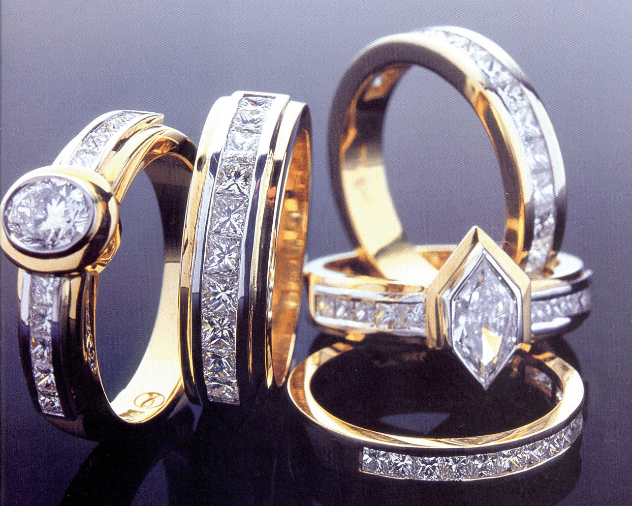 Marquise Cut Rings